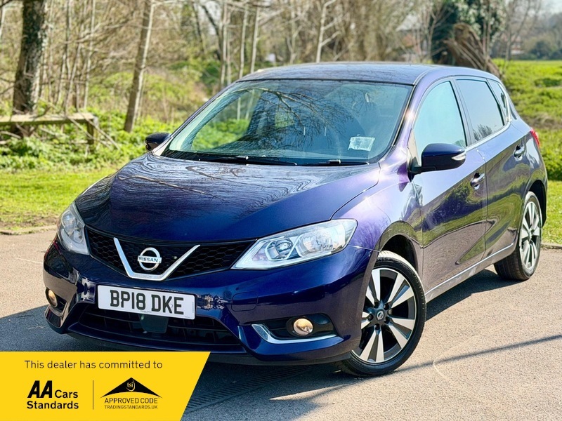 Nissan Pulsar 1.2 Dig-t N-connecta Hatchback Blue #6