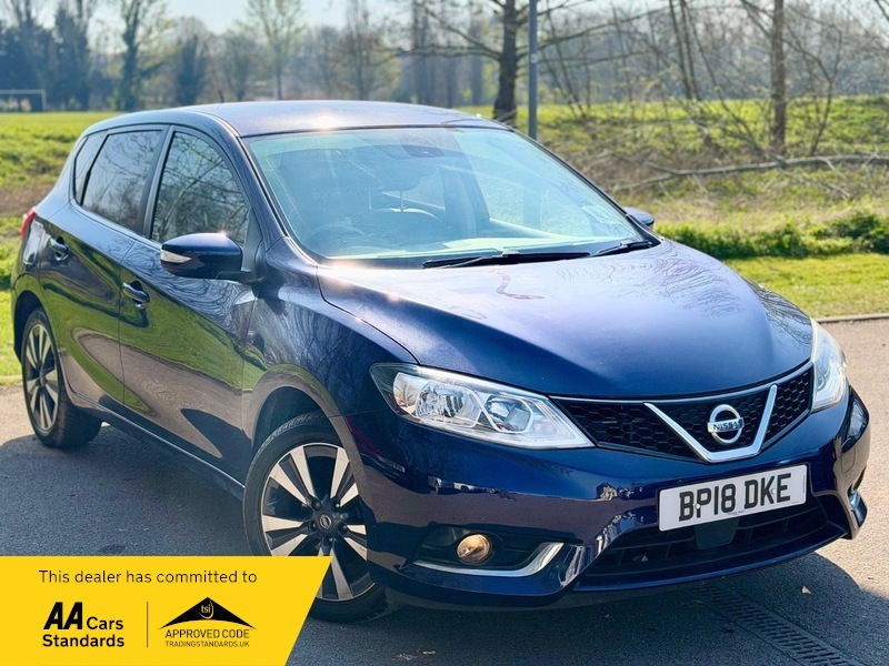 Nissan Pulsar 1.2 Dig-t N-connecta Hatchback Blue #2