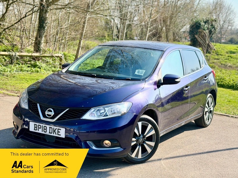 Nissan Pulsar 1.2 Dig-t N-connecta Hatchback Blue #4