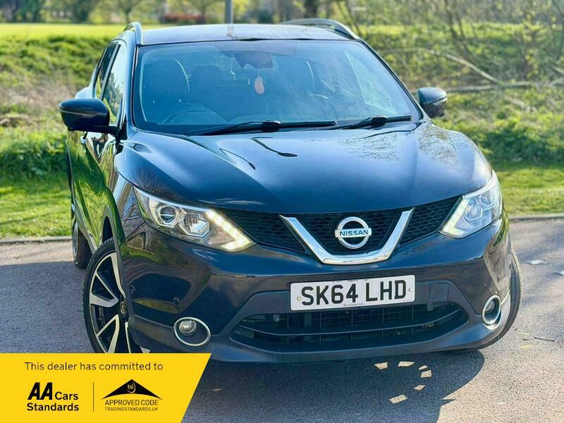 Nissan Qashqai 1.5 Dci Tekna Suv SK64LHD Black #6