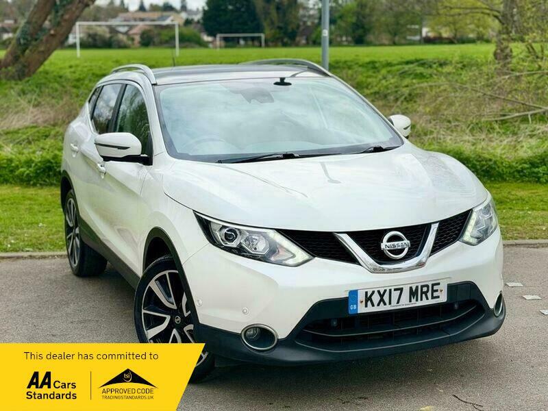 Nissan Qashqai 1.5 Dci Tekna Suv KX17MRE White #6