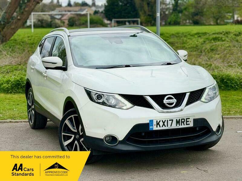 Nissan Qashqai 1.5 Dci Tekna Suv KX17MRE White #5