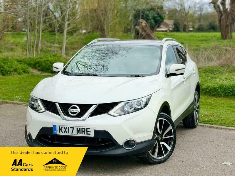 Nissan Qashqai 1.5 Dci Tekna Suv White