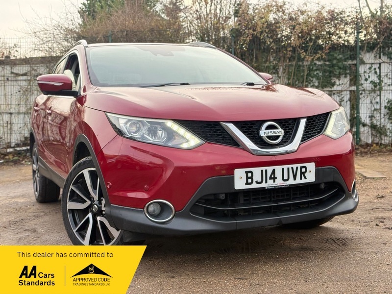 Nissan Qashqai 1.5 Dci Tekna Suv BJ14UVR Red #6