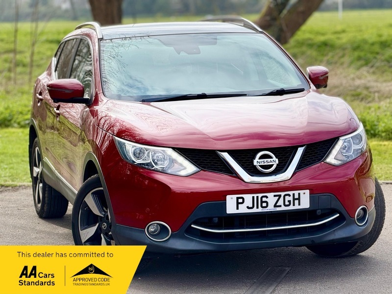 Nissan Qashqai 1.5 Dci N-connecta Suv PJ16ZGH Red #4
