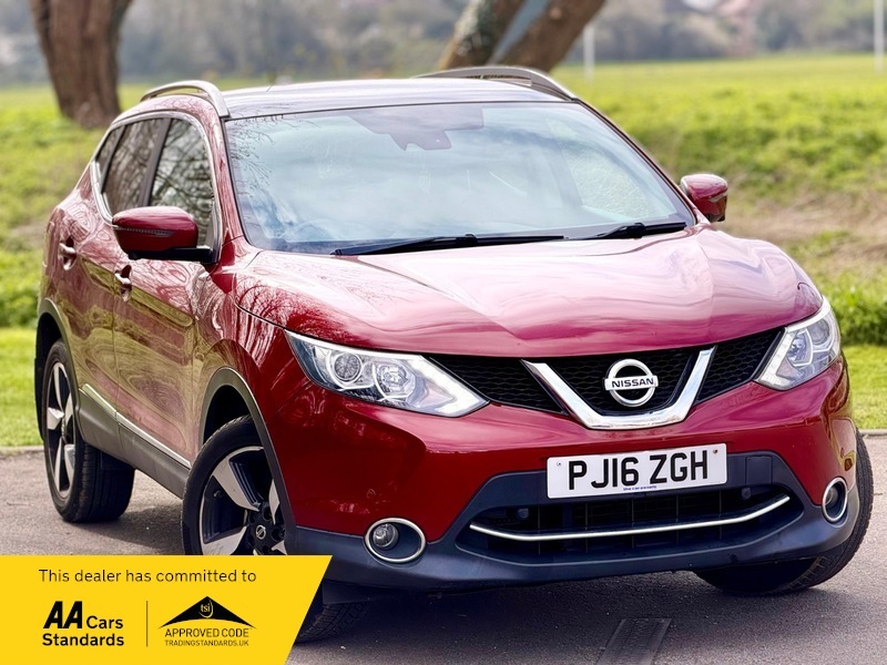 Nissan Qashqai 1.5 Dci N-connecta Suv PJ16ZGH Red #2
