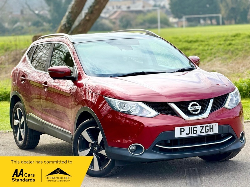 Nissan Qashqai 1.5 Dci N-connecta Suv PJ16ZGH Red #3