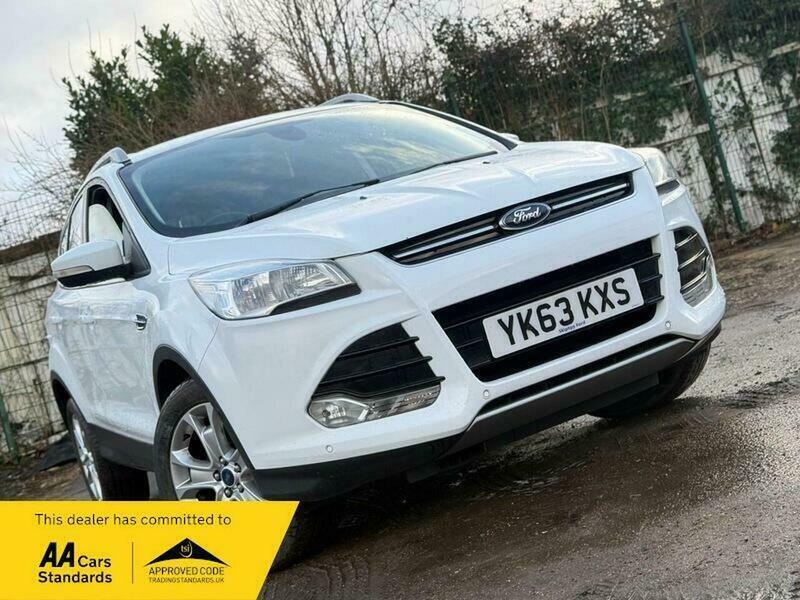 Ford Kuga 2.0 Tdci Titanium Suv YK63KXS White #6