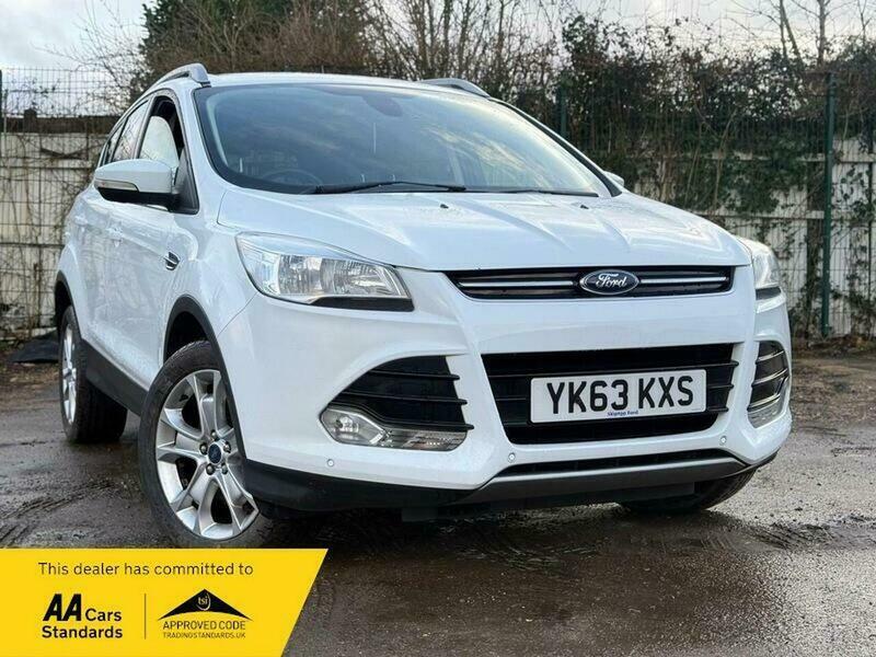 Ford Kuga 2.0 Tdci Titanium Suv YK63KXS White #4