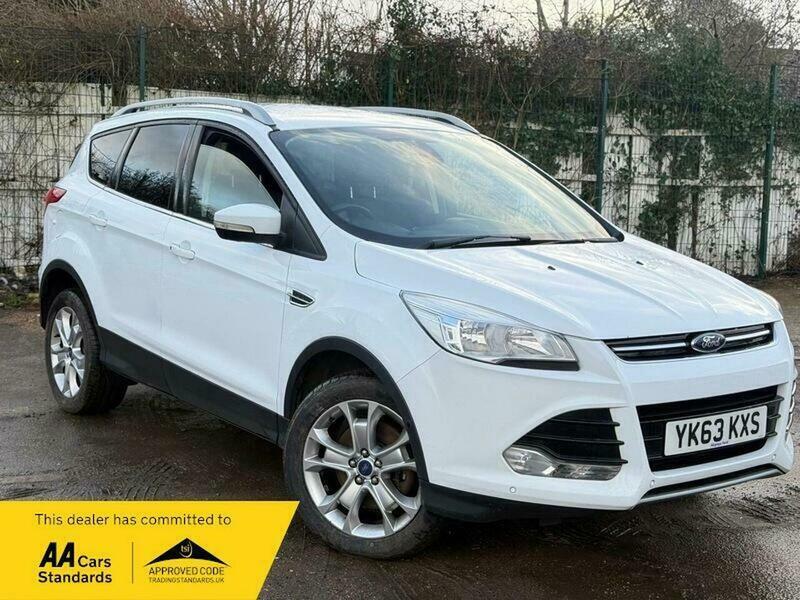 Ford Kuga 2.0 Tdci Titanium Suv YK63KXS White #3