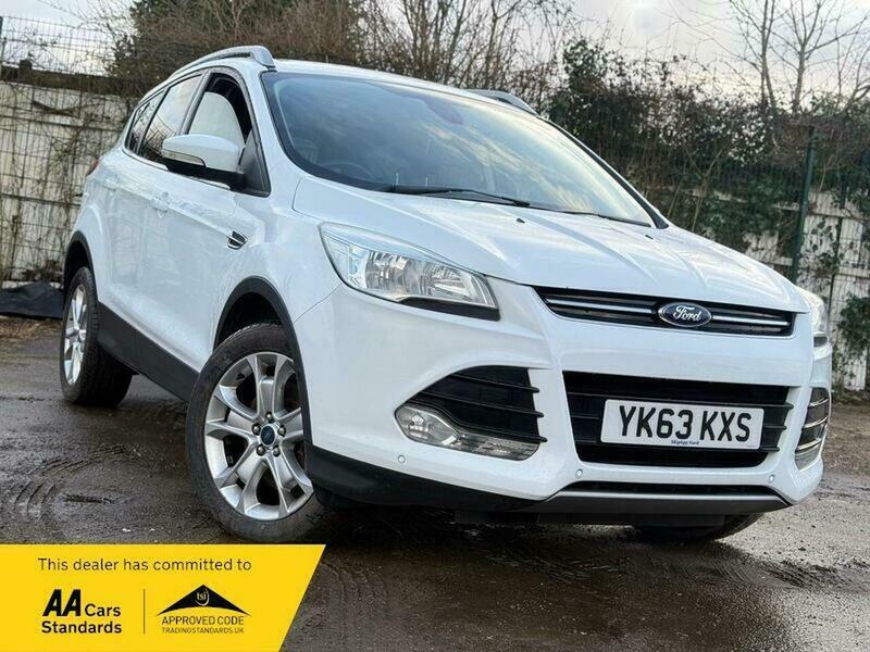 Ford Kuga 2.0 Tdci Titanium Suv YK63KXS White #5