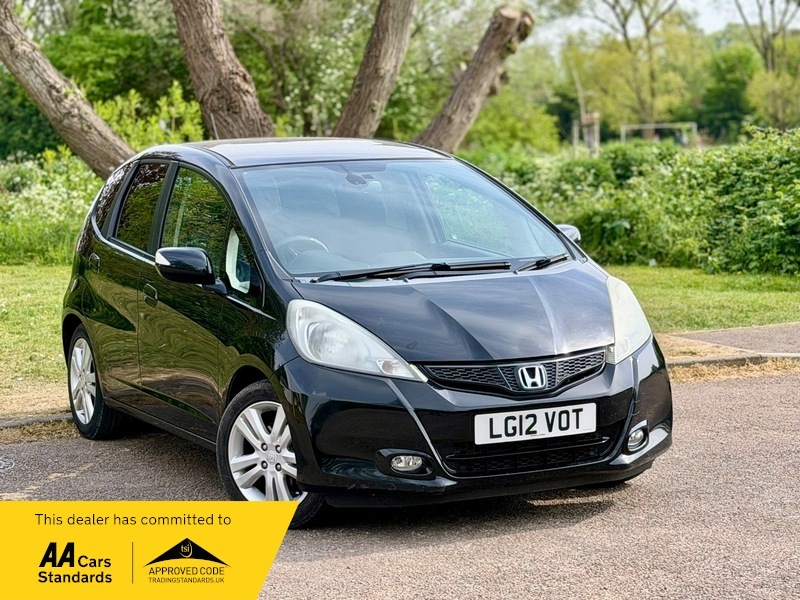 Honda Jazz 1.4 I-vtec Ex Hatchback LG12VOT Black #4