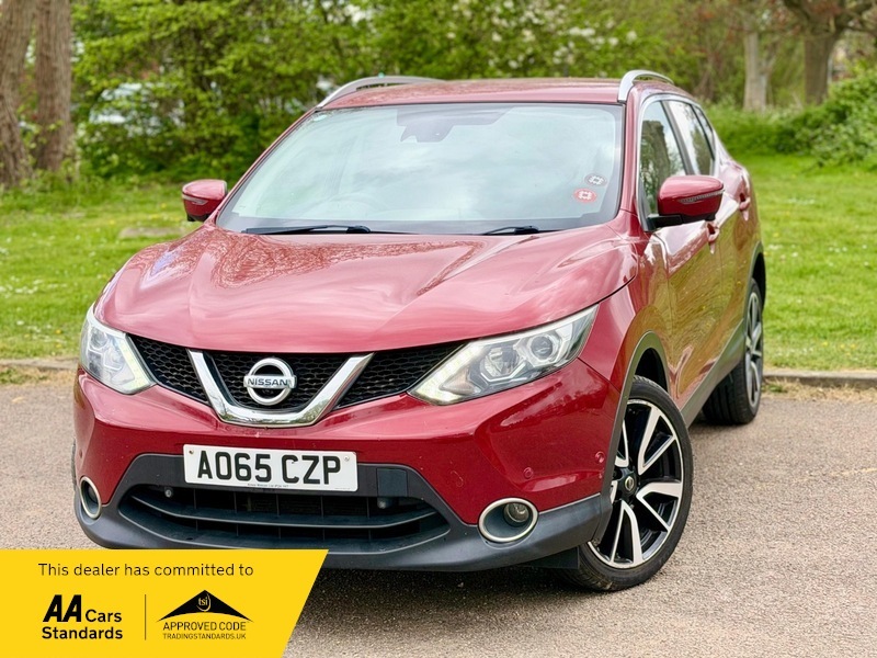 Nissan Qashqai 1.2 Dig-t Tekna Suv AO65CZP Red #5