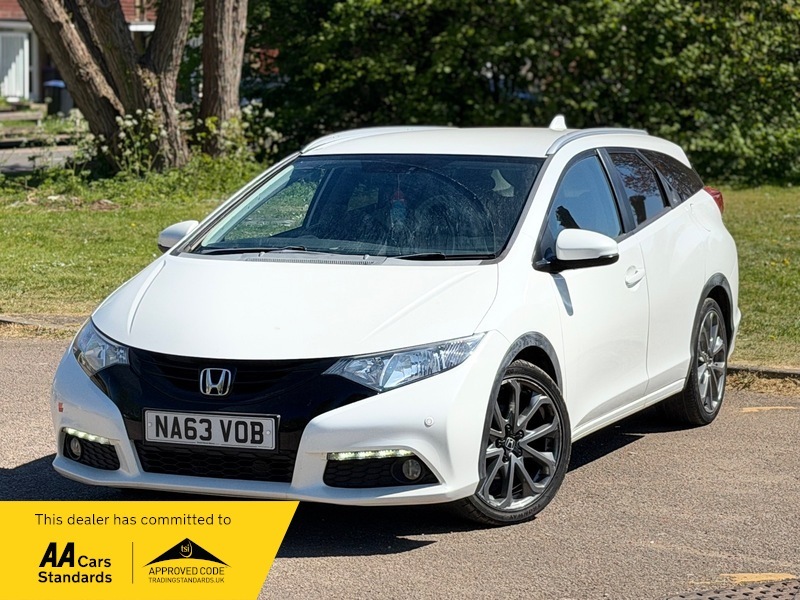 Honda Civic 1.8 I-vtec Sr Tourer NA63VOB White #6