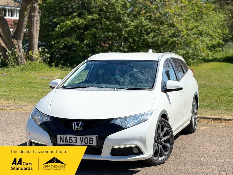 Honda Civic 1.8 I-vtec Sr Tourer NA63VOB White #4