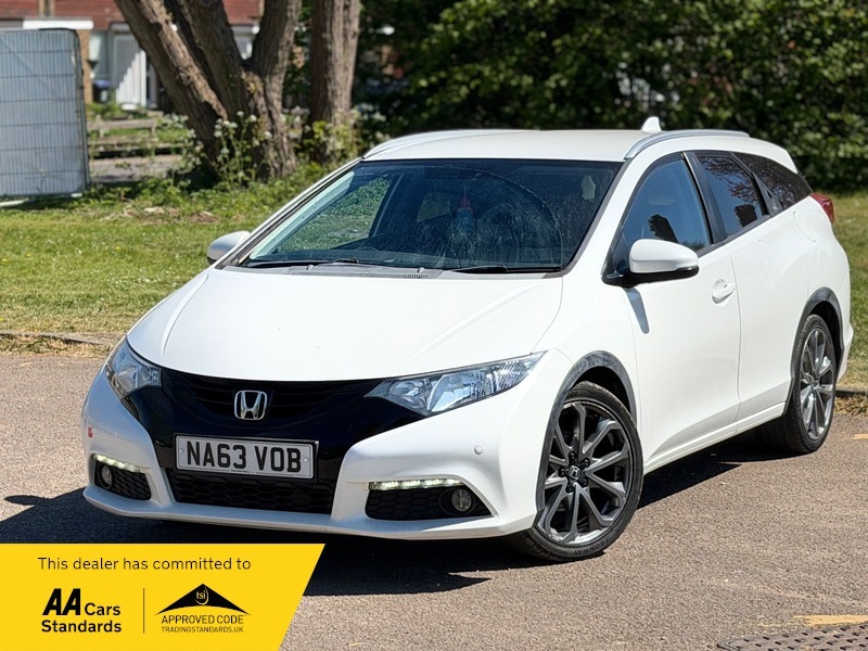 Honda Civic 1.8 I-vtec Sr Tourer NA63VOB White #5
