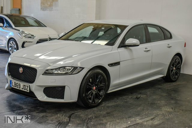 Jaguar XF 2.0D Chequered Flag Saloon Euro 6 LB69JDZ White #5