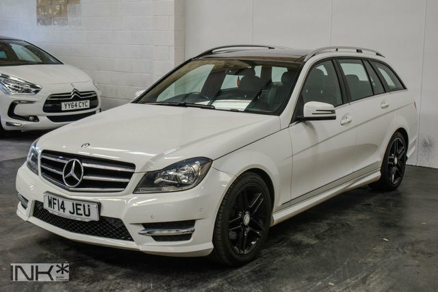 Mercedes-Benz C Class 2.1 C220 Cdi Amg Sport Edition Estate G Y4NKP White #5