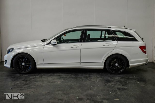 Mercedes-Benz C Class 2.1 C220 Cdi Amg Sport Edition Estate G Y4NKP White #2