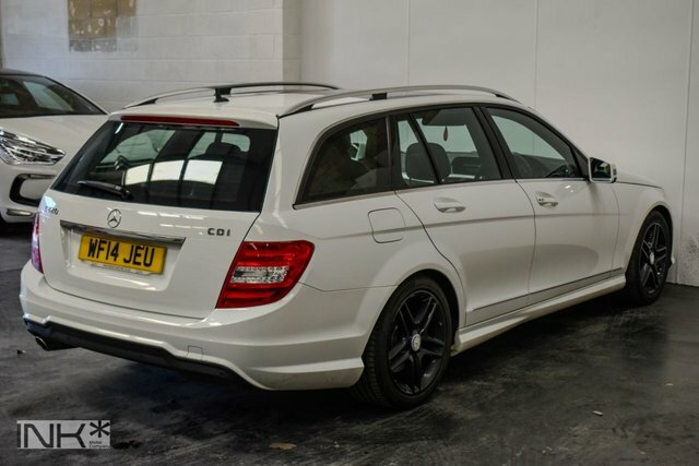 Mercedes-Benz C Class 2.1 C220 Cdi Amg Sport Edition Estate G Y4NKP White #6