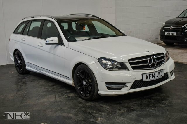 Mercedes-Benz C Class 2.1 C220 Cdi Amg Sport Edition Estate G Y4NKP White #3