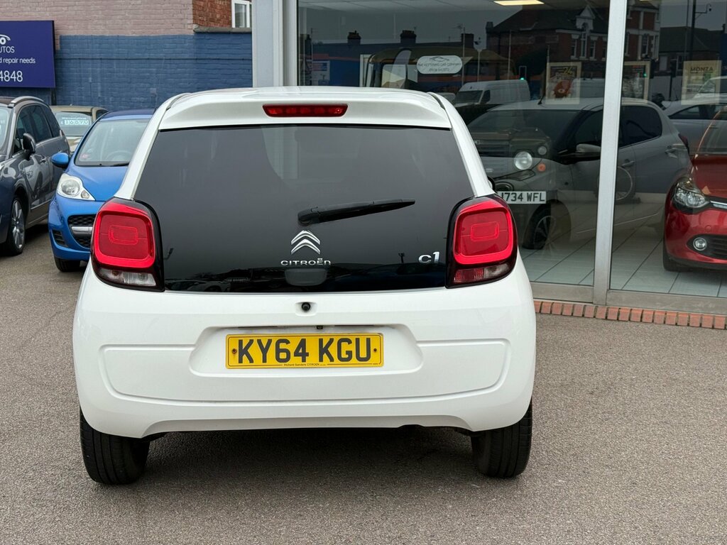 Citroen C1 1.0 Vti Flair Hatchback Euro 5 KY64KGU White #4