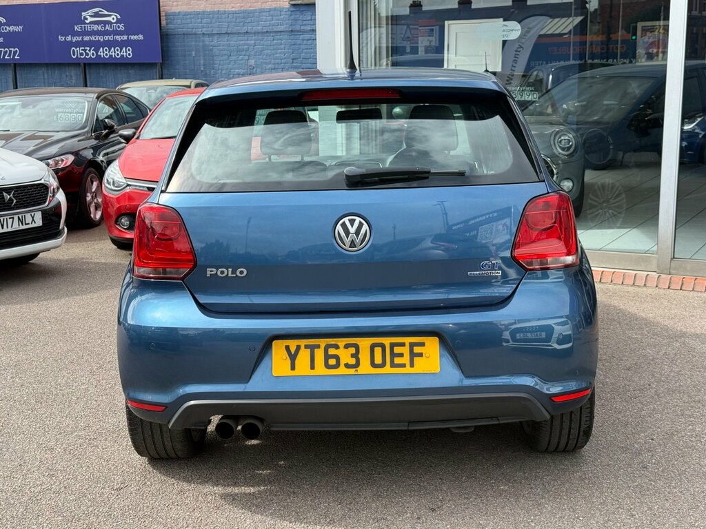 Volkswagen Polo 1.4 Tsi Bluemotion Tech Act Bluegt Hatchback P YT63OEF Blue #6