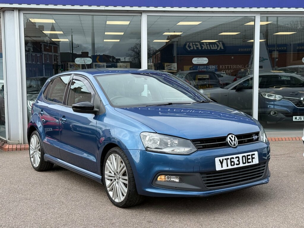 Volkswagen Polo 1.4 Tsi Bluemotion Tech Act Bluegt Hatchback P Blue