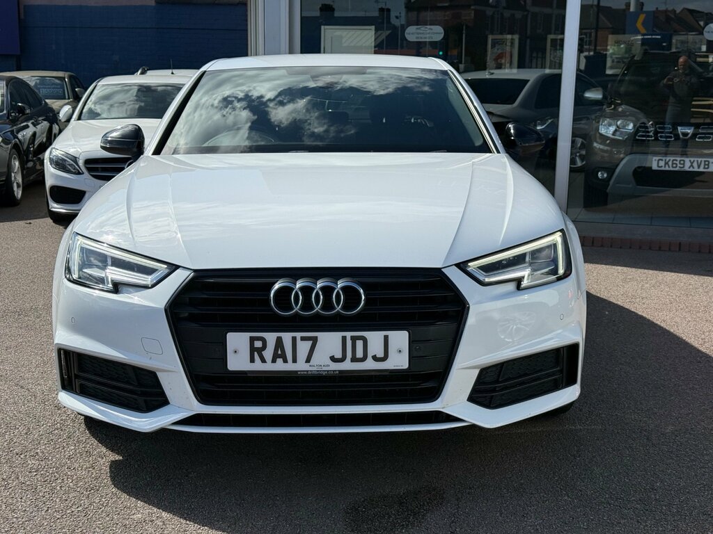 Audi A4 2.0 Tdi Black Edition Saloon S Tronic E RA17JDJ White #5