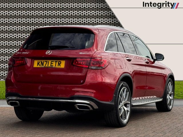 Mercedes-Benz GLC Class 2021 2.0 Glc300d Amg Line Premium Plus Suv D KN71ETR Red #3