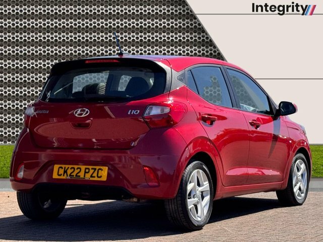 Hyundai I10 2022 1.2 Se Connect Hatchback Euro CK22PZC Red #3