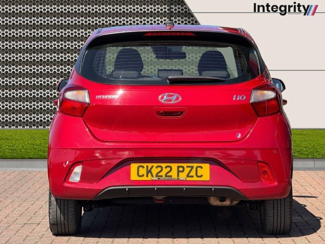 Hyundai I10 2022 1.2 Se Connect Hatchback Euro CK22PZC Red #4