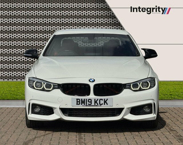 BMW 4 Series Gran Coupe 2019 3.0 430D M Sport Coupe Euro 6 BM19KCK White #3