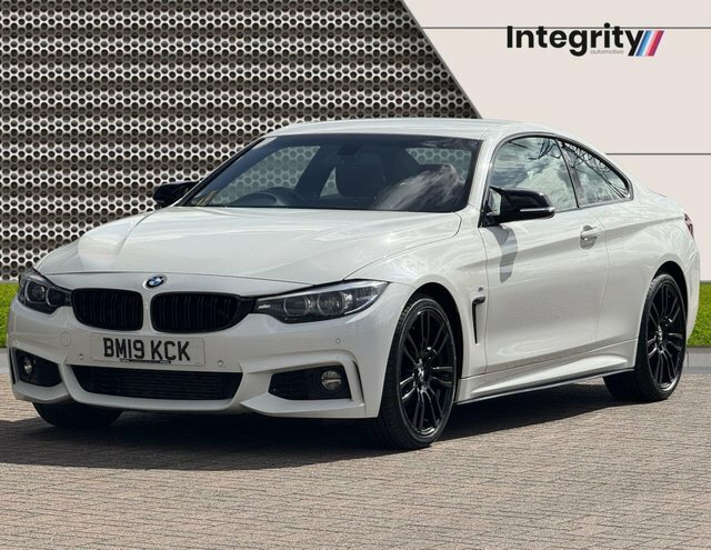 BMW 4 Series Gran Coupe 2019 3.0 430D M Sport Coupe Euro 6 BM19KCK White #4