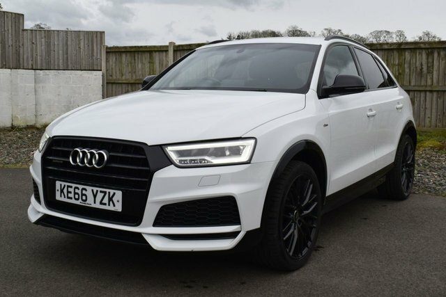 Audi Q3 2.0 Tdi Black Edition Suv S Tronic Quat KE66YZK White #3