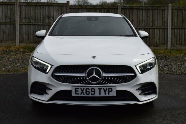 Mercedes-Benz A Class 2.0 A200d Amg Line Executive Hatchback Diese EX69TYP White #2