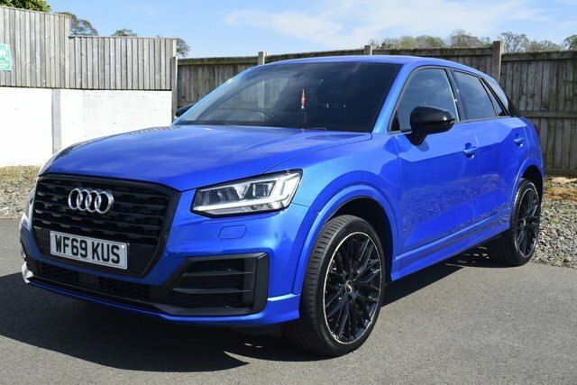 Audi Q2 1.6 Tdi 30 Black Edition Suv Eur WF69KUS Blue #3