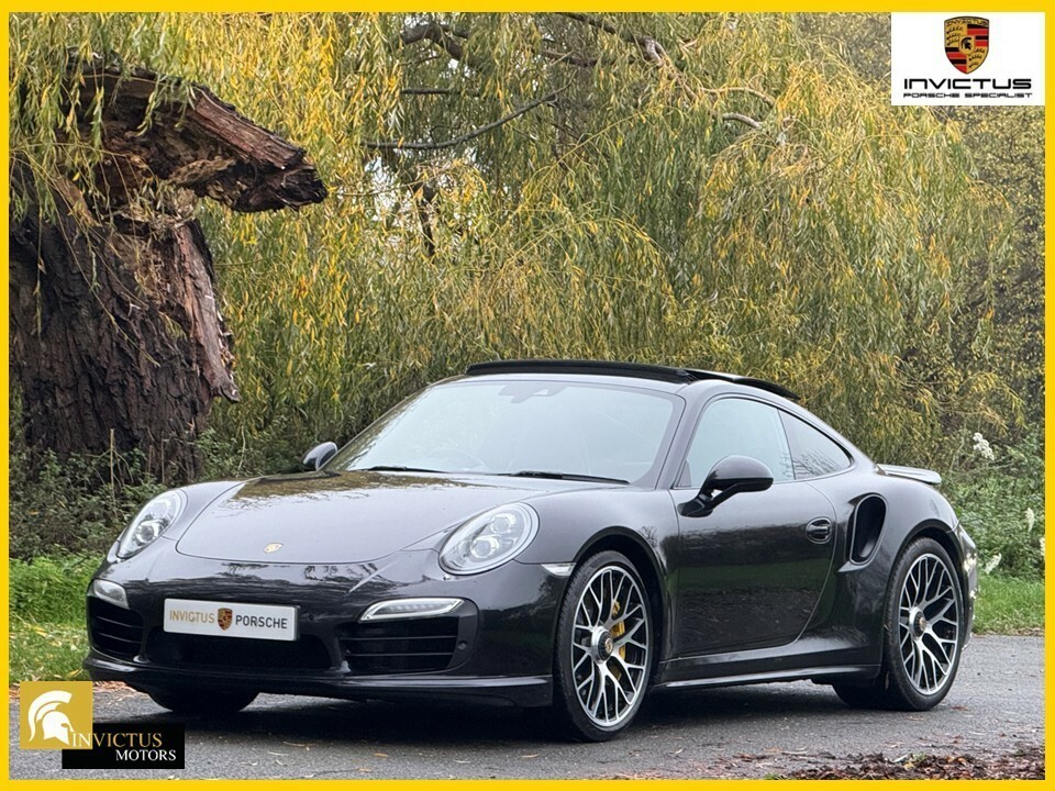 Porsche 911 3.8 T 991 Turbo S Black
