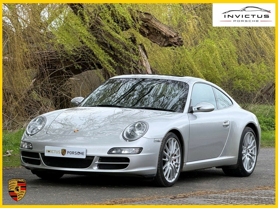 Porsche 911 3.8 997 Carrera S YF57KZY Silver
