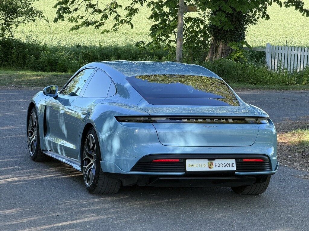 Porsche Taycan Saloon NG71KSF Blue #2