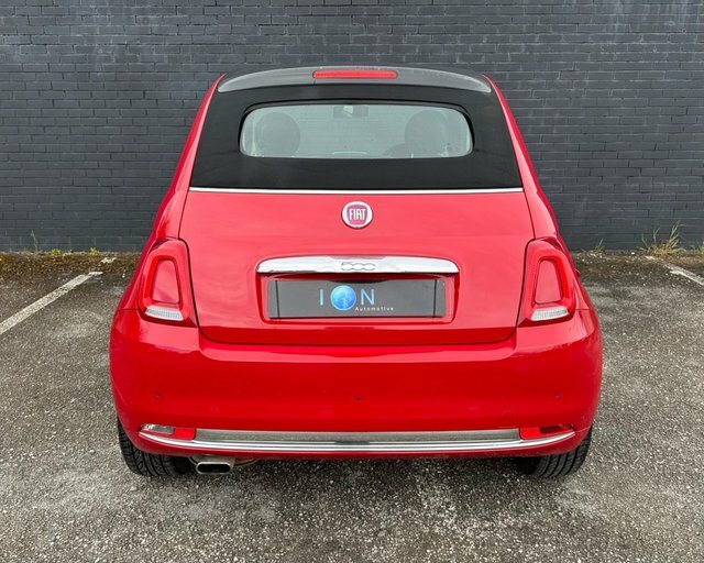 Fiat 500C 1.2 Eco Lounge Convertible 20 Tax Bluetooth Senso Red #4