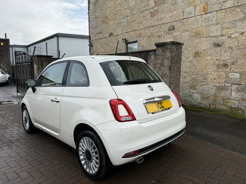 Fiat 500 Hatchback 1.2 500 My17 1.2 69Hp Pop 2016 SF16PJB White #4