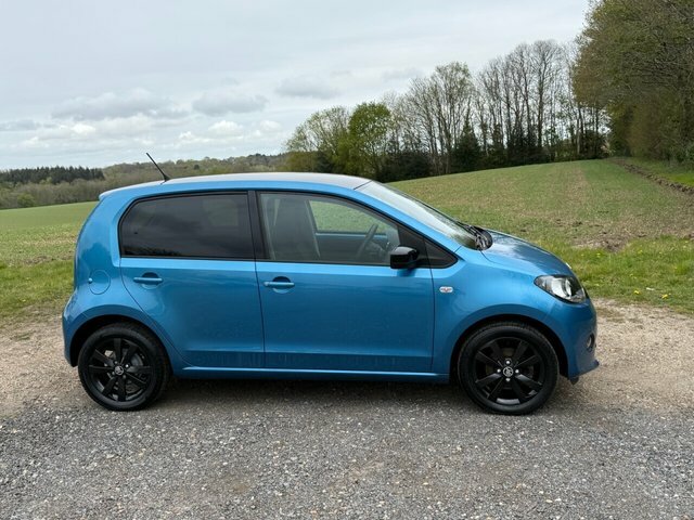 Skoda Citigo 2017 1.0 Mpi Colour Edition Hatchback M GV17VWN Blue #4