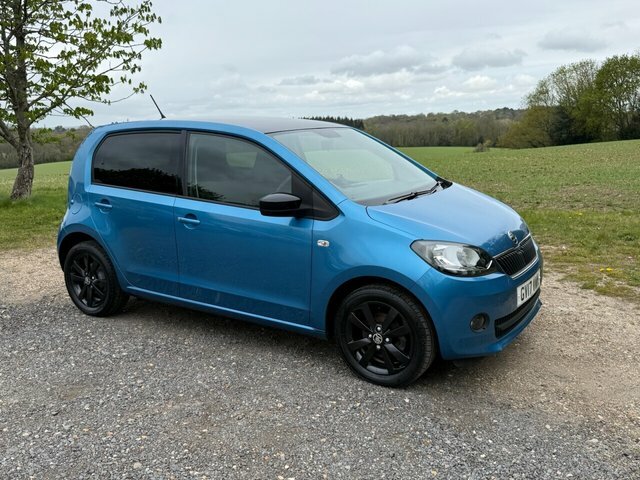 Skoda Citigo 2017 1.0 Mpi Colour Edition Hatchback M GV17VWN Blue #2