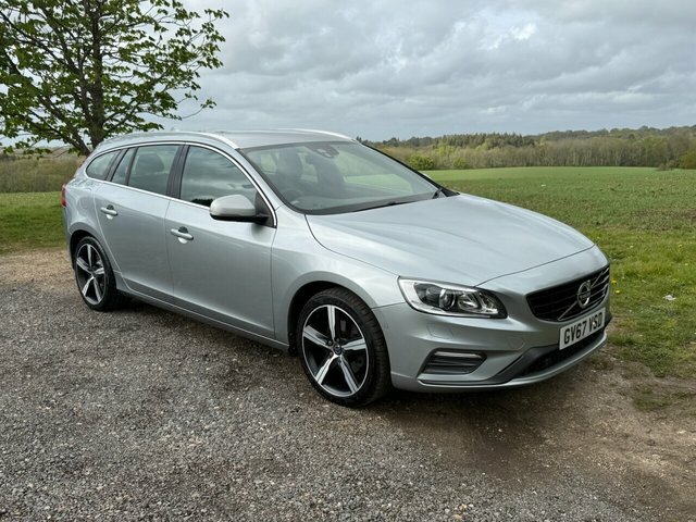 Volvo V60 2017 2.0 T4 R-design Lux Nav Estate Man Silver