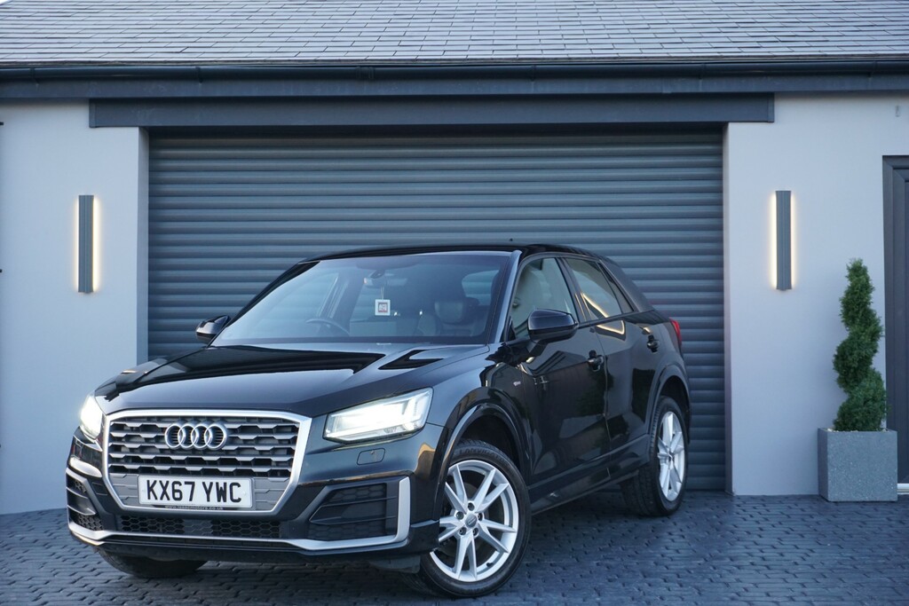 Audi Q2 Tdi S Line KX67YWC Black #4