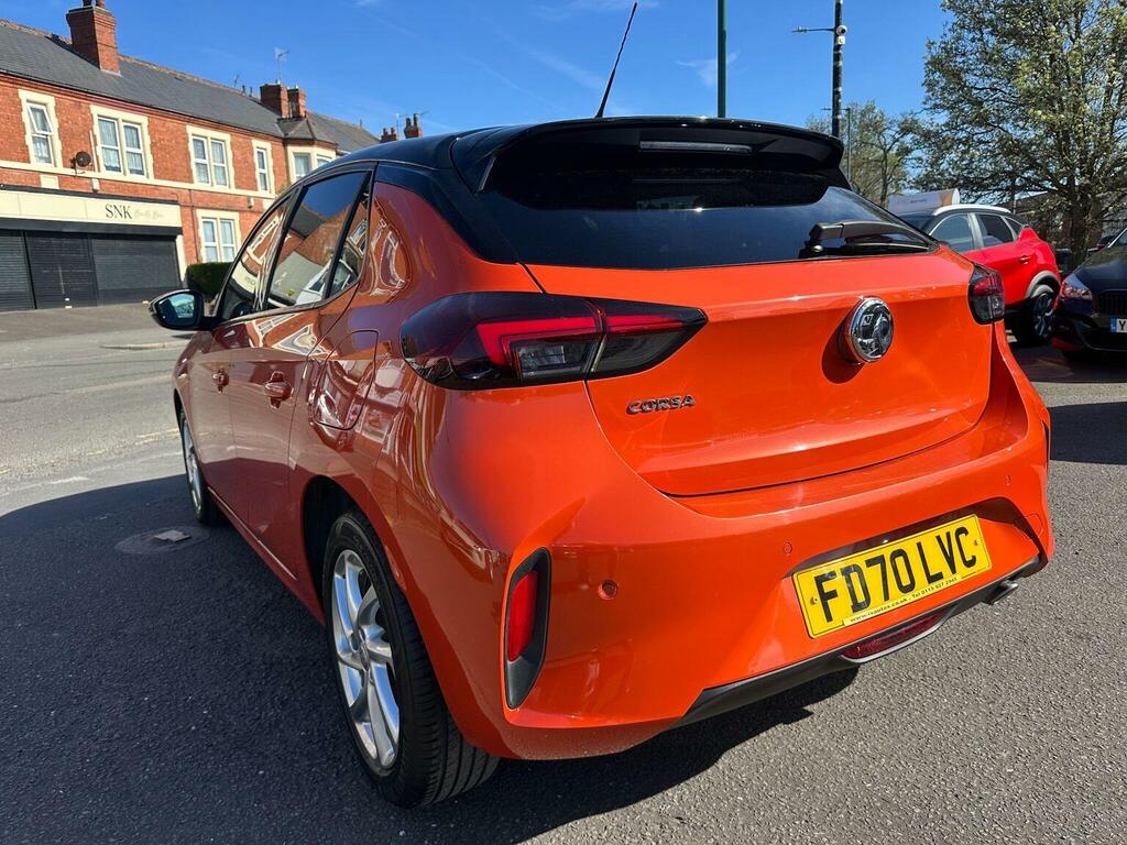 Vauxhall Corsa Hatchback 1.2 Turbo Sri Euro 6 Ss 202070 FD70LVC Orange #4
