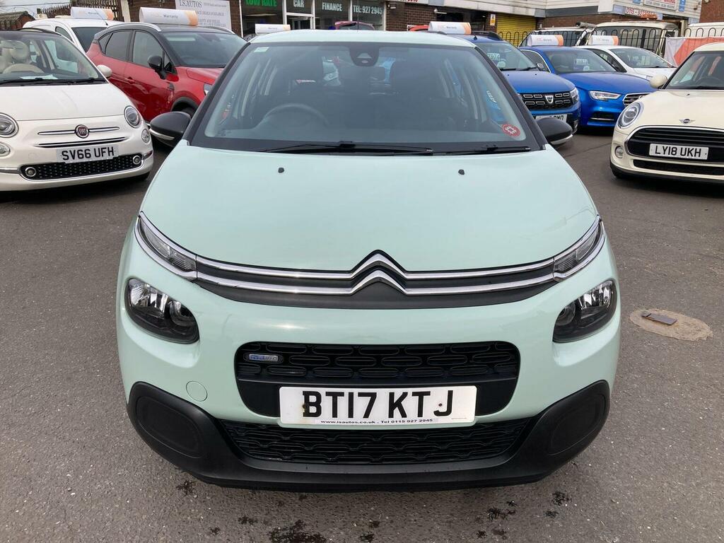 Citroen C3 Hatchback 1.2 Puretech Touch Euro 6 201717 BT17KTJ Green #2