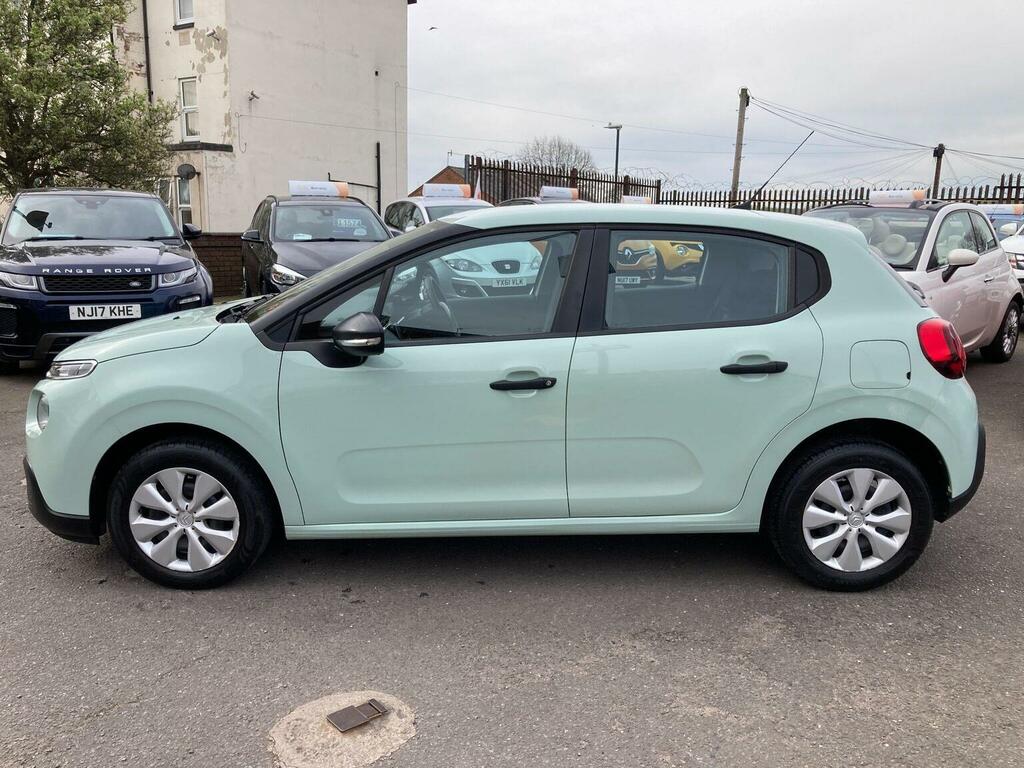 Citroen C3 Hatchback 1.2 Puretech Touch Euro 6 201717 BT17KTJ Green #5