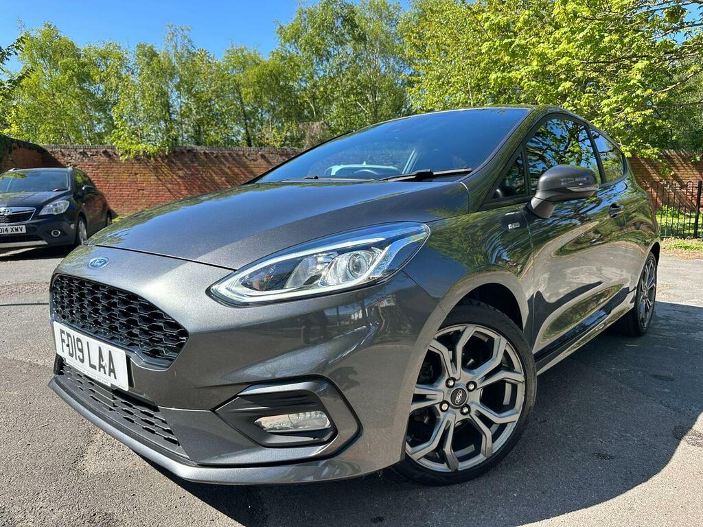 Ford Fiesta Hatchback 1.0T Ecoboost St-line Euro 6 Ss FD19LAA Grey #3